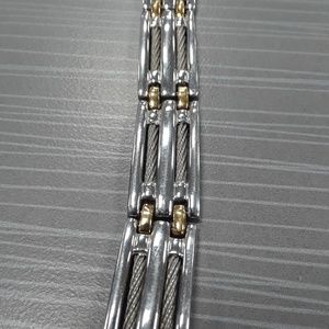 Stainless Steel Cable Link Bracelet